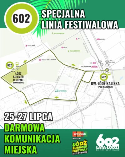 łódź summer festival jak dojechać