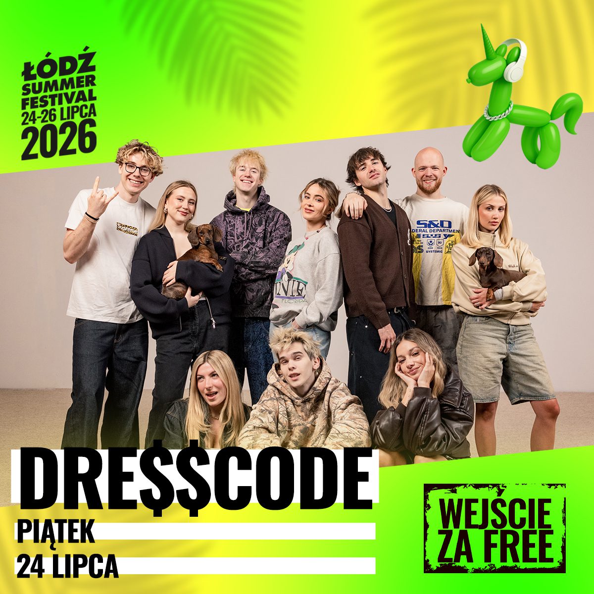 Dresscode MiuMiu Eryk Moczko Łódź Summer Festival 2026