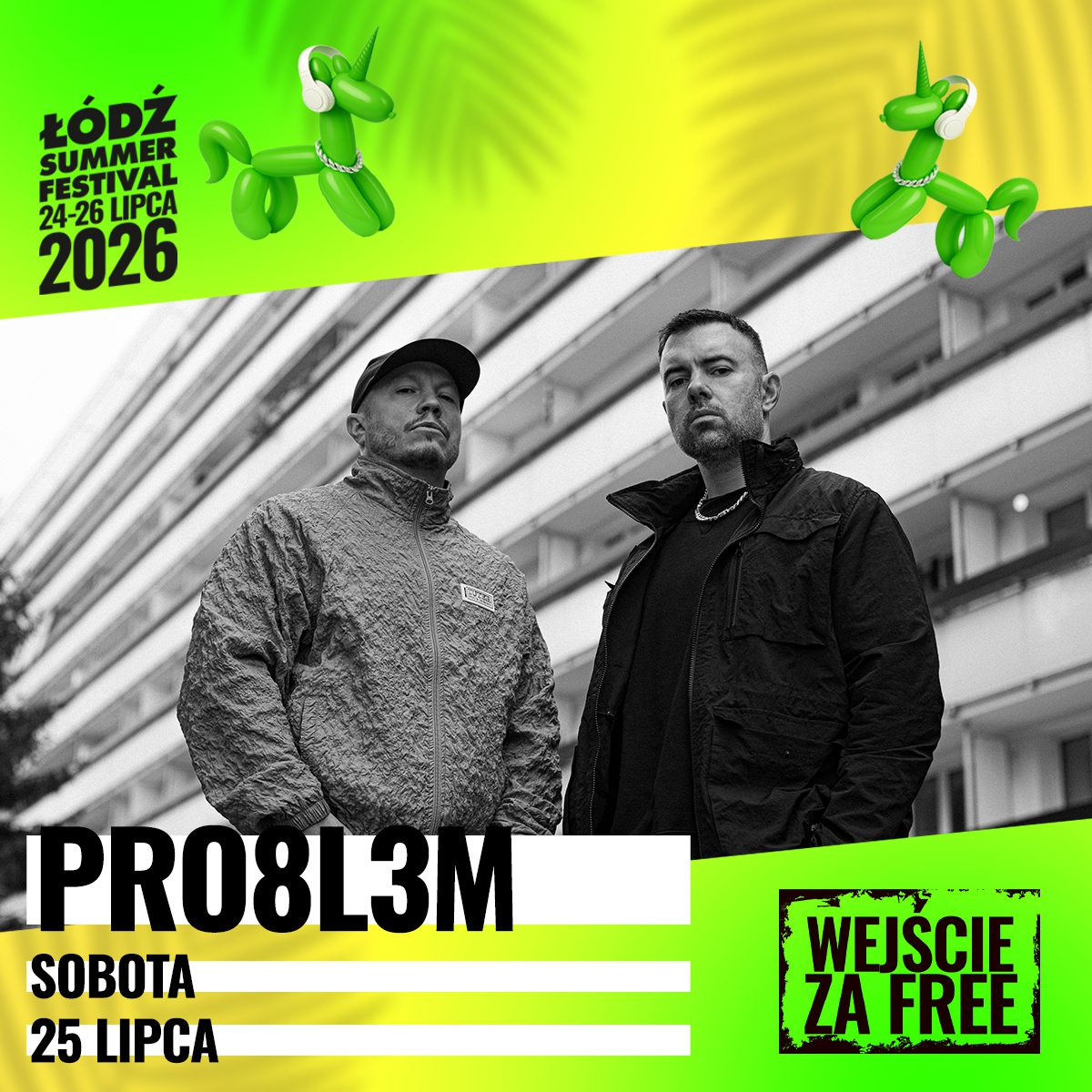 PRO8L3M Łódź Summer Festival