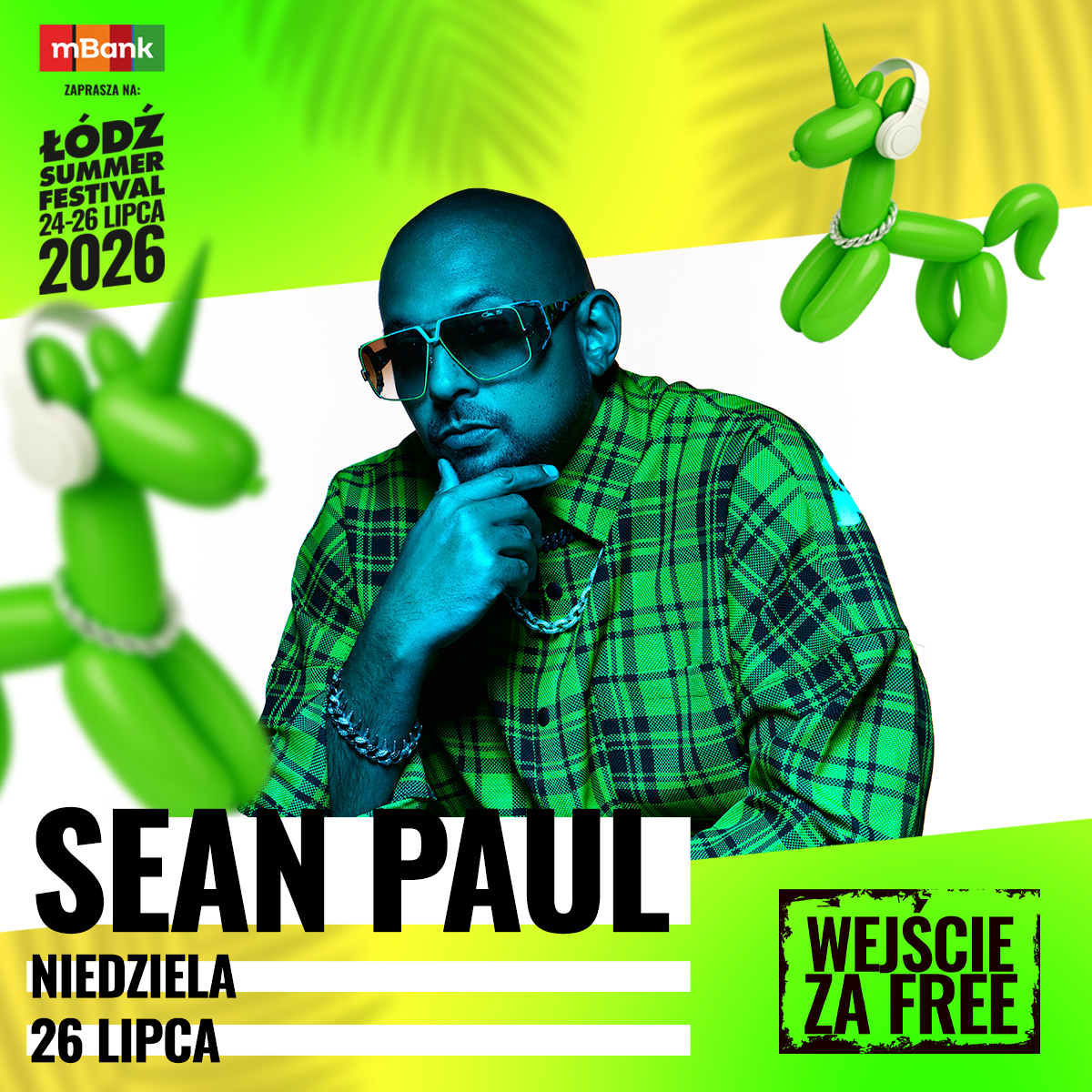 Sean Paul Łódź Summer Festival